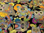 owls fabric